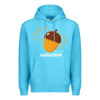 Ocean Blue Welcome Autumn Premium Hoodie - Bettercallsaul