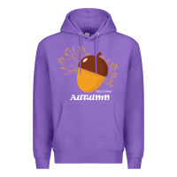 Purple Welcome Autumn Premium Hoodie - Bettercallsaul