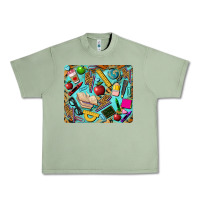 Oil Green teacher mousepad Urban Heavy Tee - BarkalooDesign