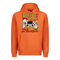 Carrot i paused my game for christmas Premium Hoodie - MaliasSmallBusiness