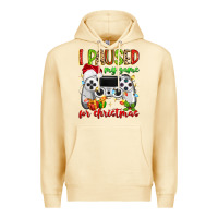 Pina Colada i paused my game for christmas Premium Hoodie - MaliasSmallBusiness