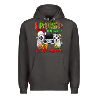 Smoke i paused my game for christmas Premium Hoodie - MaliasSmallBusiness