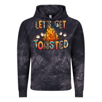 Cloud Black let's get toasted Vintage Hoodie - RanaPortraitStore