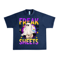 Navy Freak In The Sheets Urban Heavy Tee - texasbilliewilder