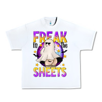 White Freak In The Sheets Urban Heavy Tee - texasbilliewilder