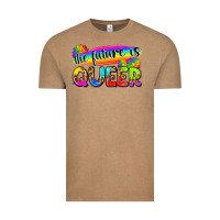Vintage Coffee the future is queer Vintage Tee - Zillion Design Studio