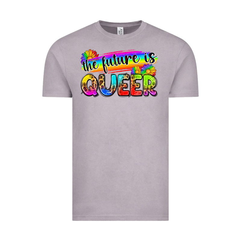 The Future Is Queer Vintage Tee by Zillion Design Studio | Teevron
