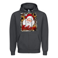 Smoke believe santa Zipper Hoodie - JahusDesignShop
