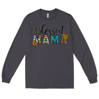 Smoke blessed mama Long Sleeve Tee - CowhideDigitalArt