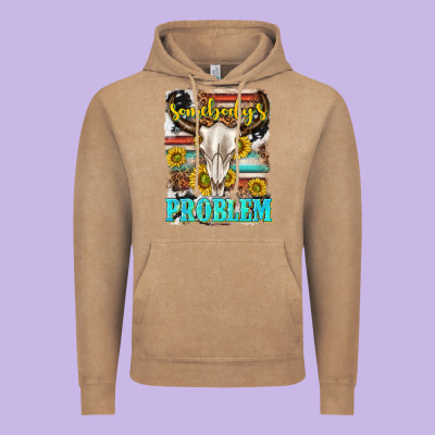 Vintage Hoodie somebodys problem