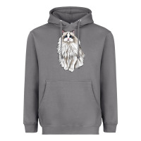 Storm Ragdoll Cat Heavyweight Hoodie - LillyAllenDesigns