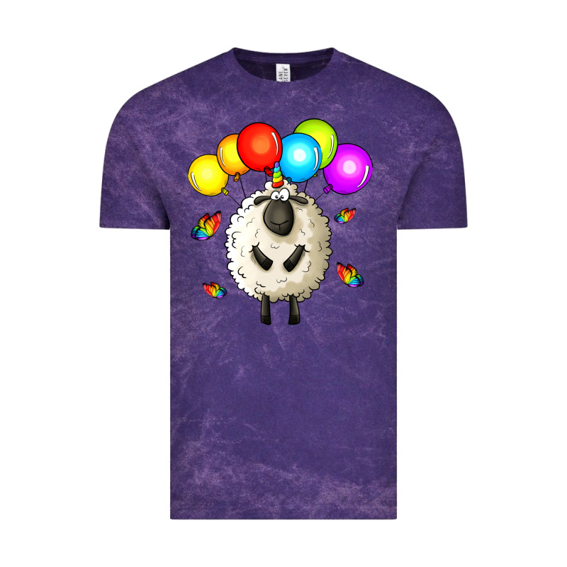 Rainbow Sheep Vintage Tee by Zillion Design Studio | Teevron