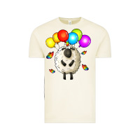 Vintage Arctic rainbow sheep Vintage Tee - Zillion Design Studio