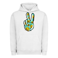 Pigment Lunar Rock softball peace sign Urban Hoodie - Jasminsmagicworld