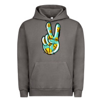 Pigment Tornado softball peace sign Urban Hoodie - Jasminsmagicworld