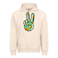 Sandshell softball peace sign Urban Hoodie - Jasminsmagicworld