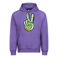 Tulip softball peace sign Urban Hoodie - Jasminsmagicworld