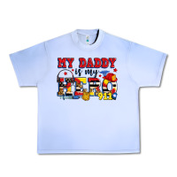 Grape Ice my daddy is my hero dispatcher Urban Heavy Tee - Zillion Design Studio