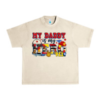 Sandshell my daddy is my hero dispatcher Urban Heavy Tee - Zillion Design Studio