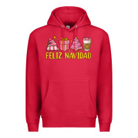 Cardinal feliz navidad Premium Hoodie - MaliasSmallBusiness