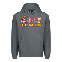 Rock feliz navidad Premium Hoodie - MaliasSmallBusiness