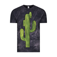 Cloud Black cactus Vintage Tee - BarkalooDesign