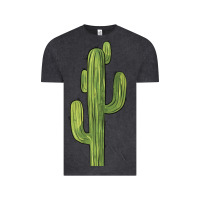 Vintage Black cactus Vintage Tee - BarkalooDesign