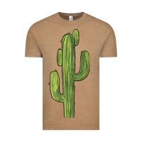Vintage Coffee cactus Vintage Tee - BarkalooDesign