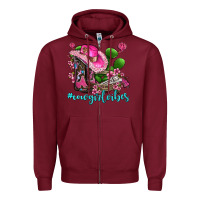 Burgundy cowgirl vibes with boots and gun Zipper Hoodie - AdoDesignShop