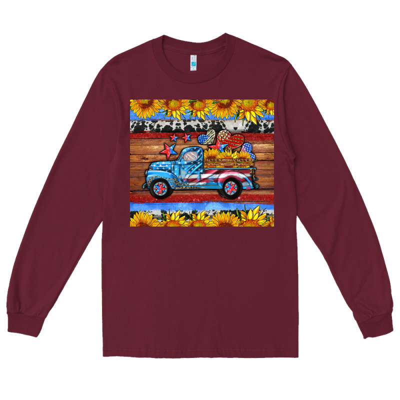 American Truck Tumbler Long Sleeve Tee by HRA Design Shop | Teevron