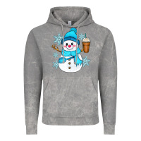 Cloud Rock cute snowman Vintage Hoodie - Zillion Design Studio