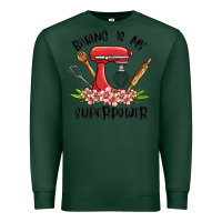 Baking Is My Superpower Malia Premium Sweatshirt | Teevron