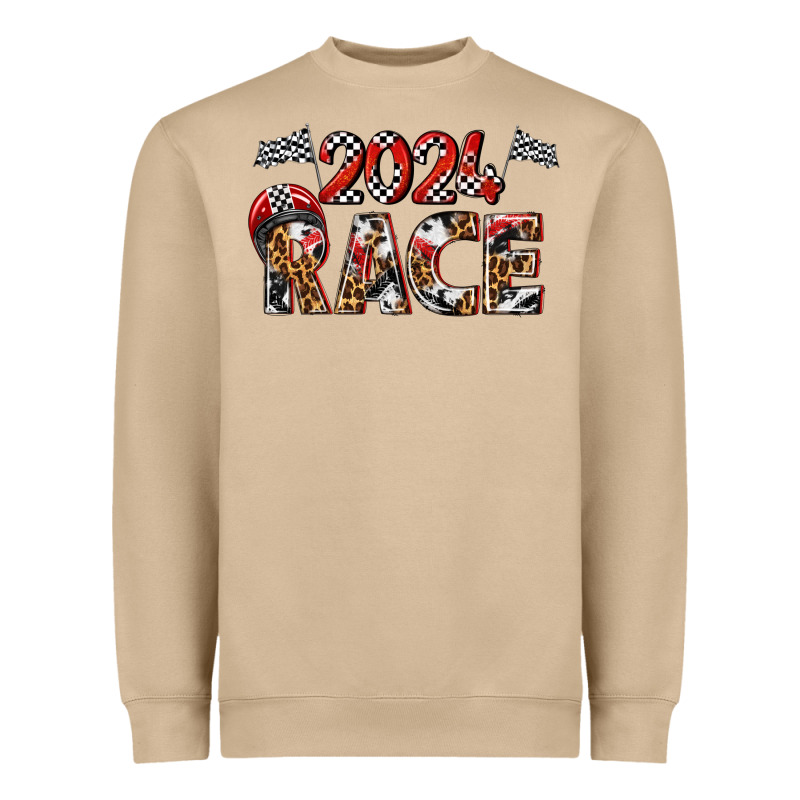 2024 Race Heavyweight Sweatshirt by texasbilliewilder | Teevron