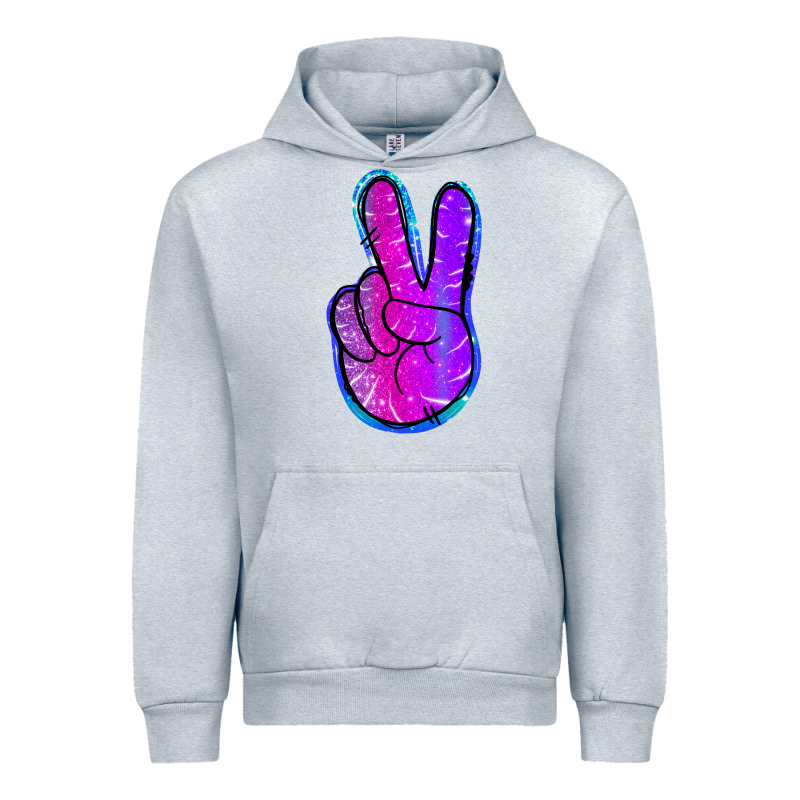 Mermaid Peace Sign Urban Hoodie by Jasminsmagicworld | Teevron