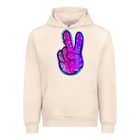 Sandshell Mermaid Peace Sign Urban Hoodie - Jasminsmagicworld