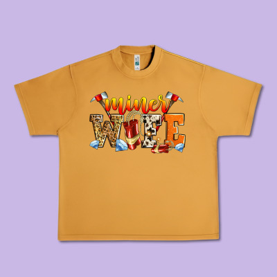 Miner Wife Urban Heavy Tee Designed By Zillion Design Studio