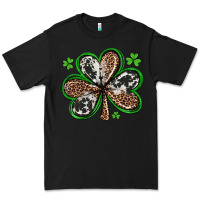 Black western st patricks day shamrocks Premium Tee - Artiststas