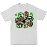 Dove Grey western st patricks day shamrocks Premium Tee - Artiststas