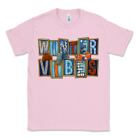 Bubblegum Pink winter vibes Classic Tee - FaDigitalArtStudio