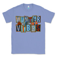 Colony Blue winter vibes Classic Tee - FaDigitalArtStudio