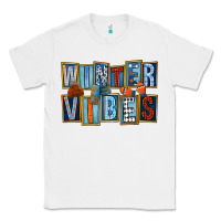 White winter vibes Classic Tee - FaDigitalArtStudio
