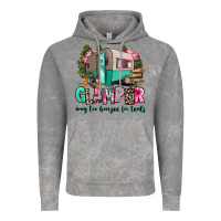 Cloud Rock glamper way too boujee for tents 2 Vintage Hoodie - RanaPortraitStore