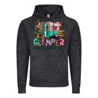 Vintage Black glamper way too boujee for tents 2 Vintage Hoodie - RanaPortraitStore