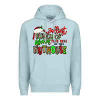 Blue Mist jolliest bunch of assholes this side of the nuthou Premium Hoodie - MaliasSmallBusiness