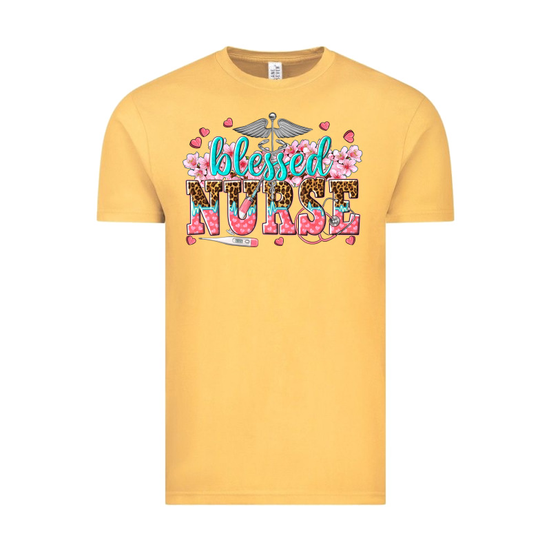 Blessed Nurse Vintage Tee by texasbilliewilder | Teevron