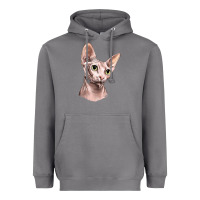Storm Sphynx Cat Heavyweight Hoodie - LillyAllenDesigns