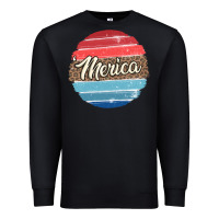 Black leopard merica Premium Sweatshirt - MaliasSmallBusiness