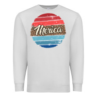 Dove Grey leopard merica Premium Sweatshirt - MaliasSmallBusiness