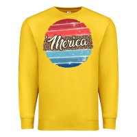 Lemon leopard merica Premium Sweatshirt - MaliasSmallBusiness