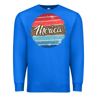 True Royal leopard merica Premium Sweatshirt - MaliasSmallBusiness